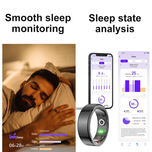 Smart Ring Fitness Tracker
