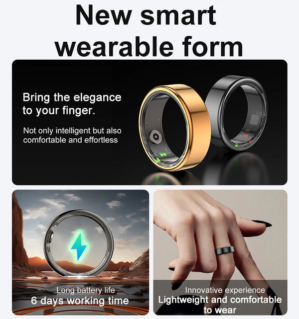 Smart Ring Fitness Tracker