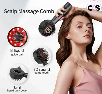 Trovetraders™ Red Light Scalp Massager